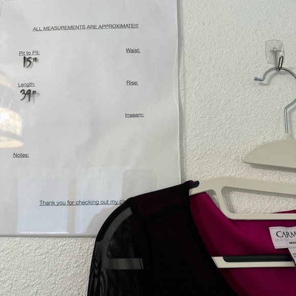 Carmen Marc Valvo Women's Mesh Sleeve Bodycon Pink and Black Dress Size XS - Picture 4 of 4